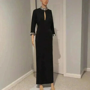 Bebe embellished maxi dress